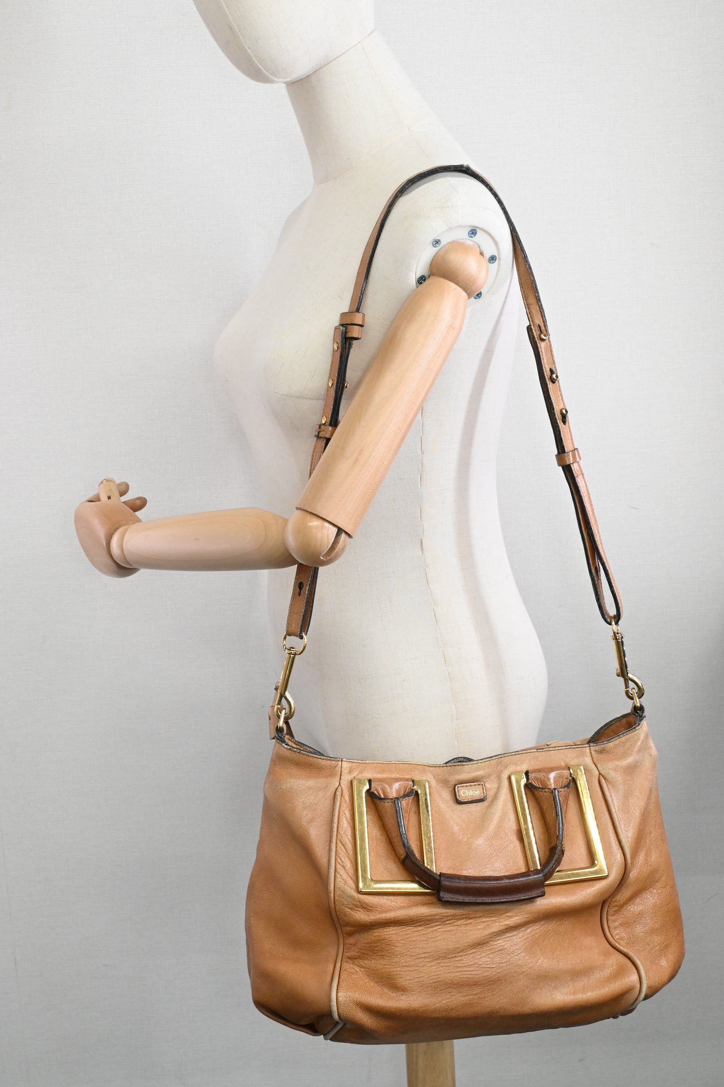 Chloe Ethel in Tan Leather