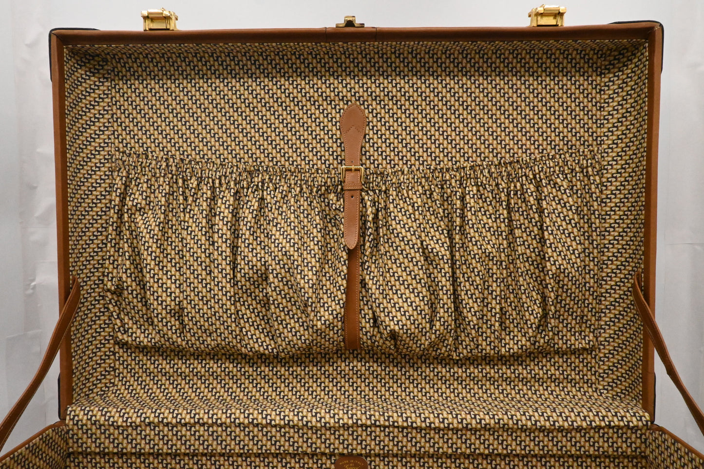 Gucci Suitcase in Tan Leather