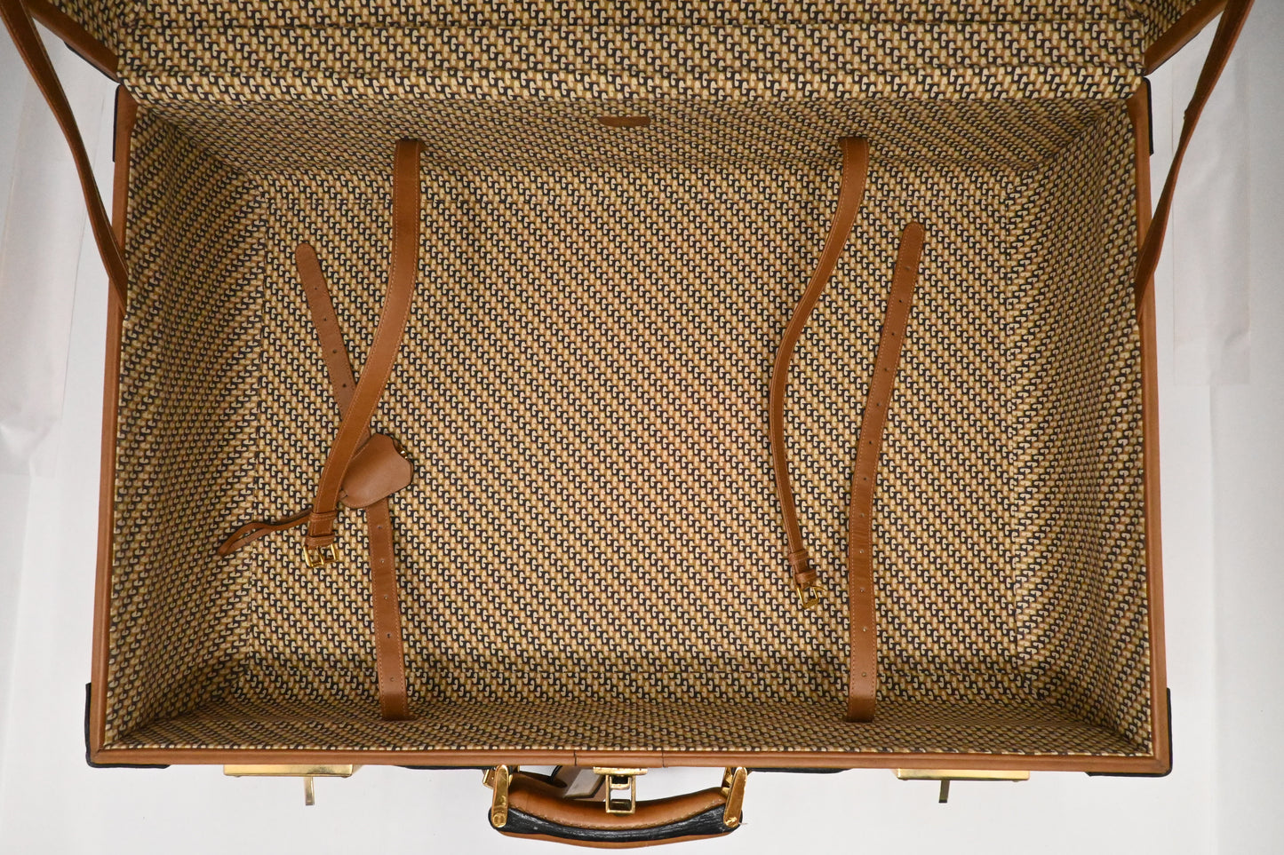Gucci Suitcase in Tan Leather