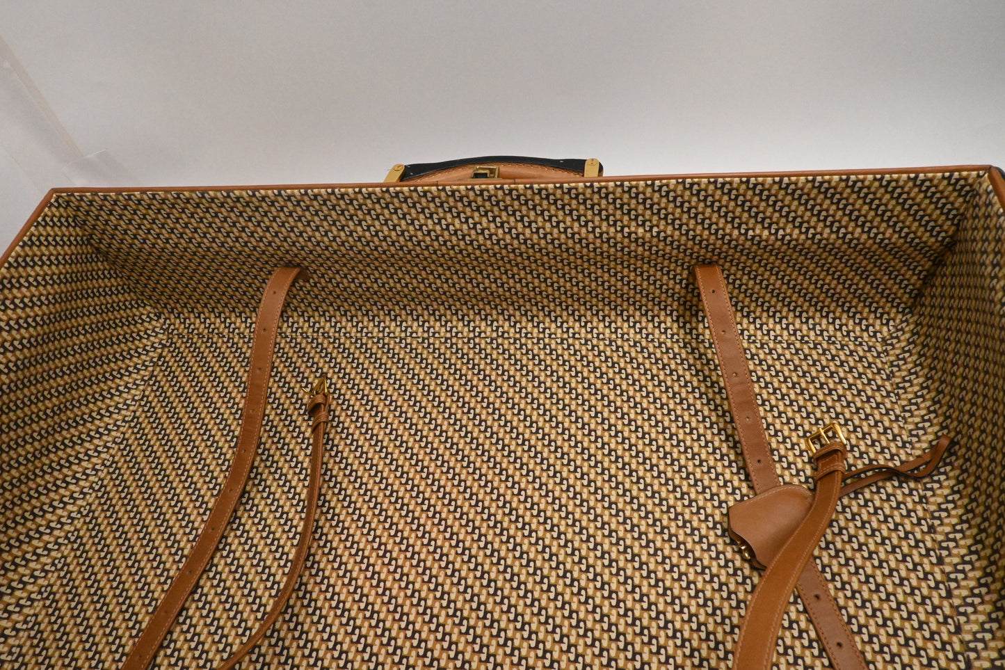 Gucci Suitcase in Tan Leather