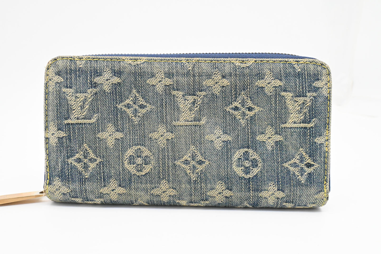 Louis Vuitton Long Zippy Wallet in Monogram Denim