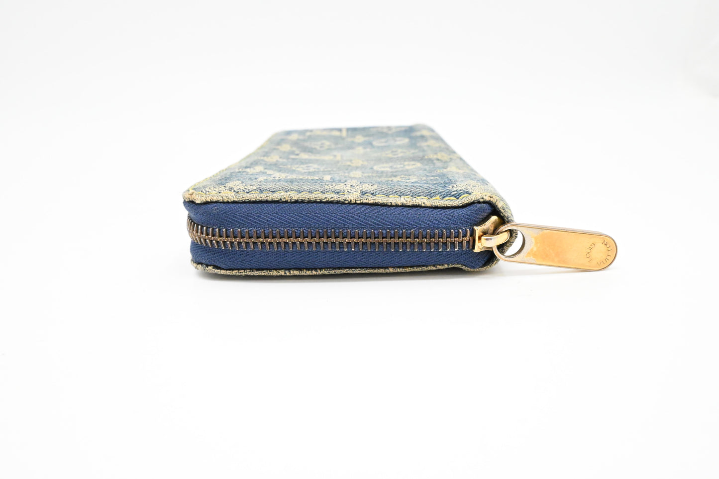 Louis Vuitton Long Zippy Wallet in Monogram Denim