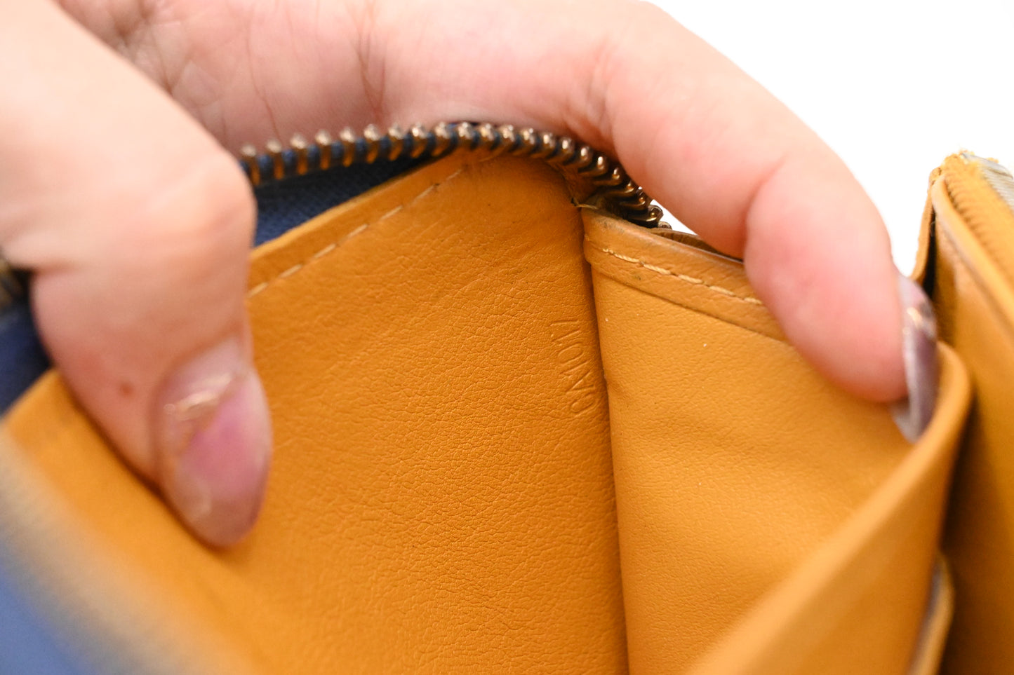 Louis Vuitton Long Zippy Wallet in Monogram Denim
