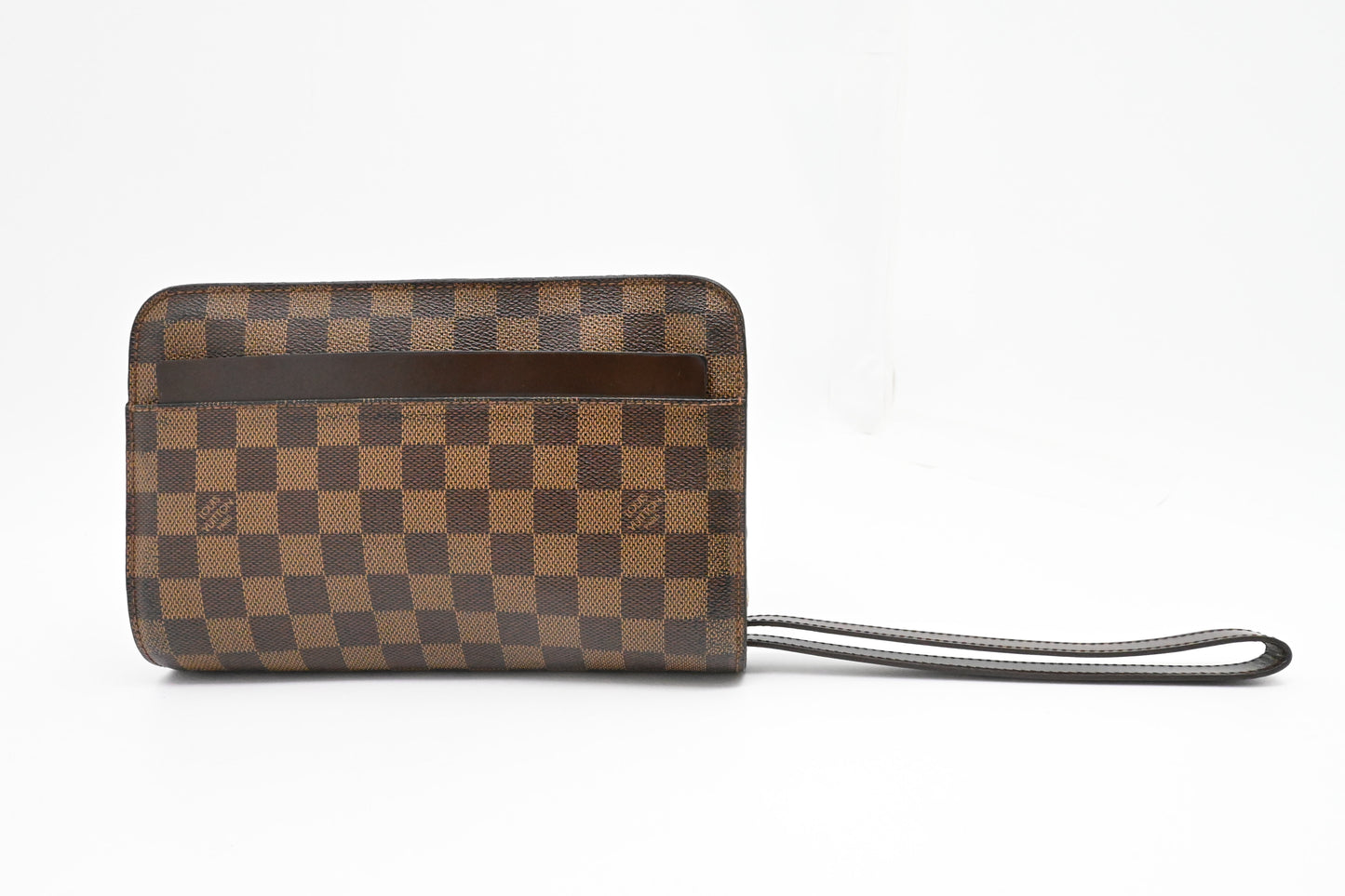 Louis Vuitton Saint Louis Pochette in Damier Ebene Canvas
