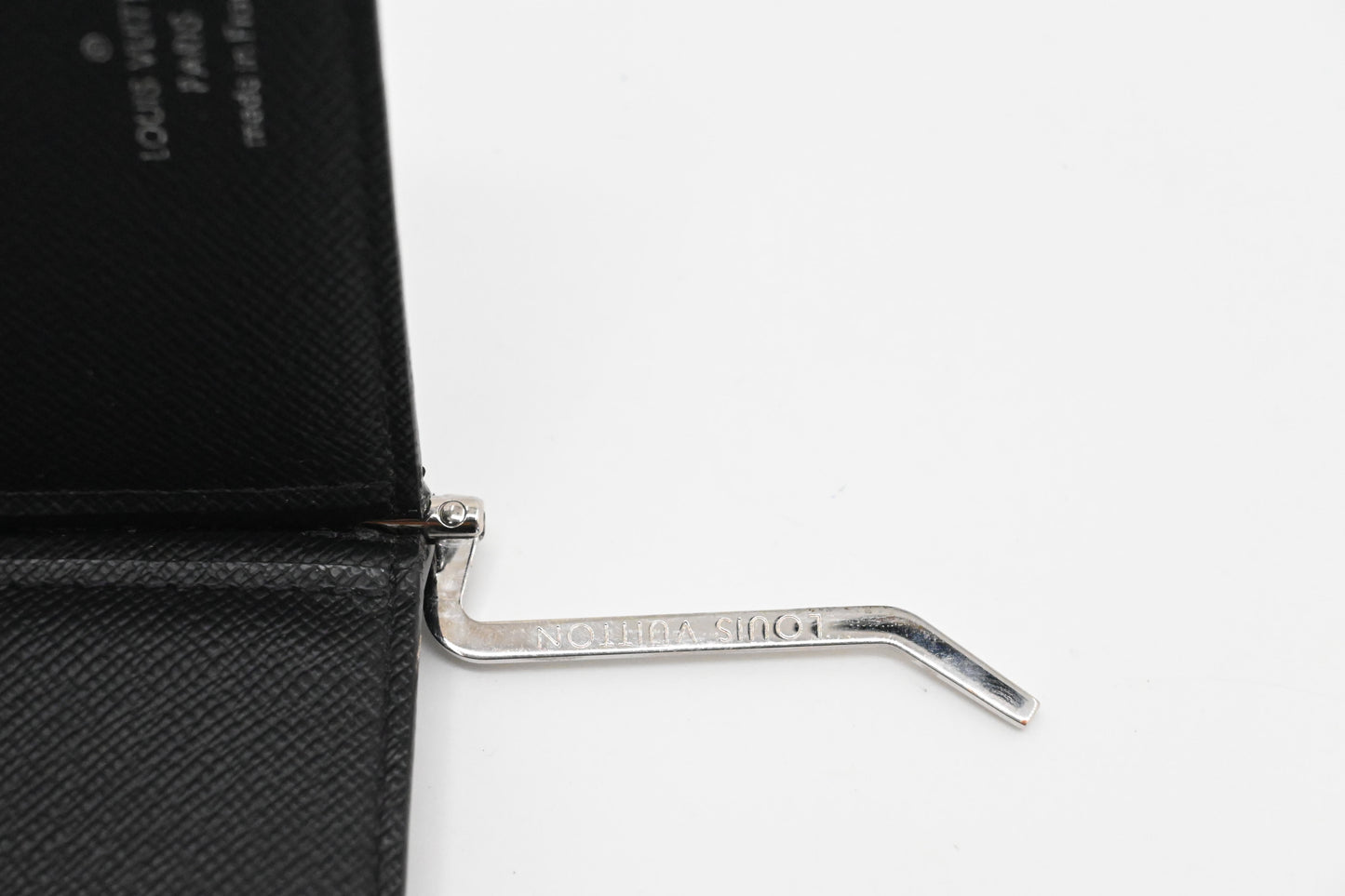 Louis Vuitton Money Clip Wallet in Damier Graphite Canvas
