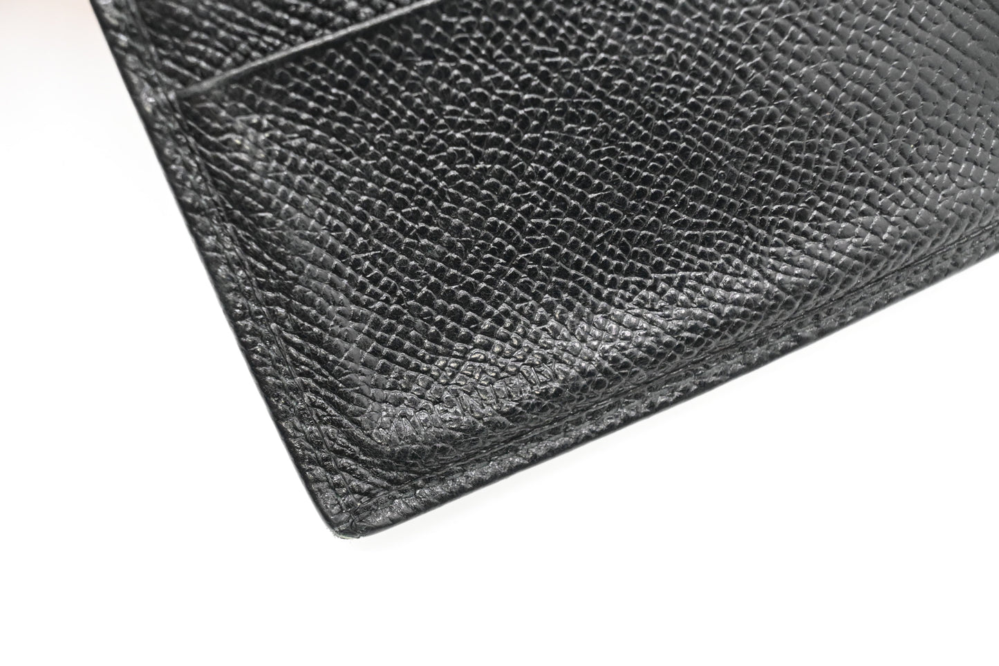 Bvlgari Bifold Wallet in Black Leather
