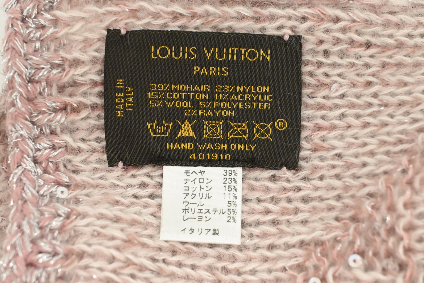 Louis Vuitton Pink Sunset Scarf