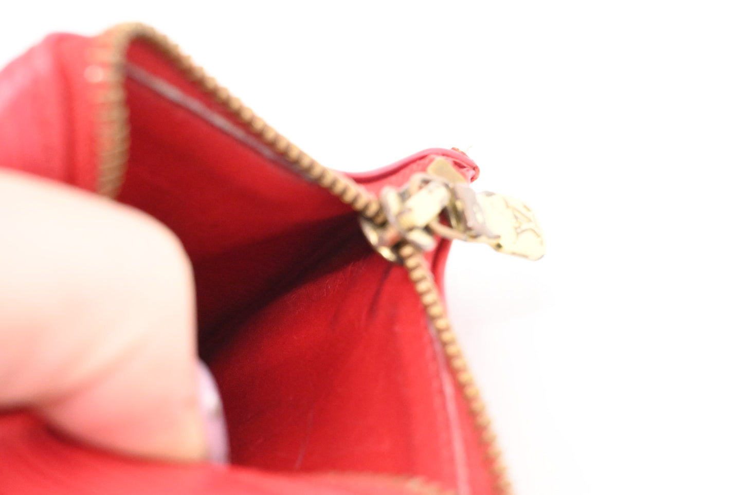 Louis Vuitton Cles in Red Epi Leather