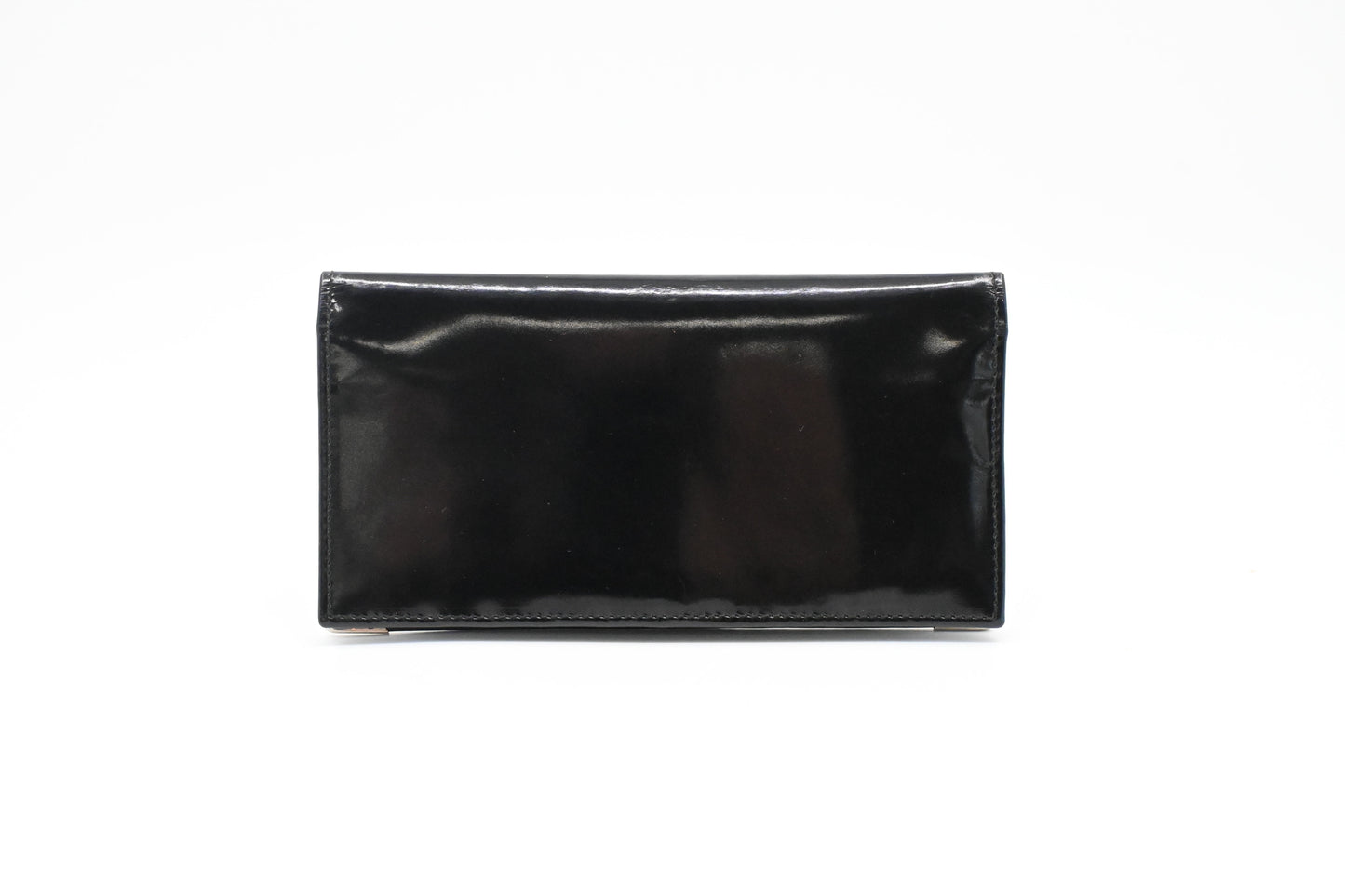 Gucci Bifold Wallet in Black Patent Leather