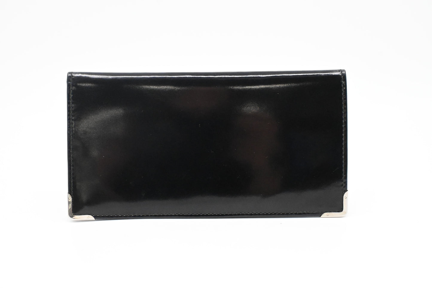 Gucci Bifold Wallet in Black Patent Leather
