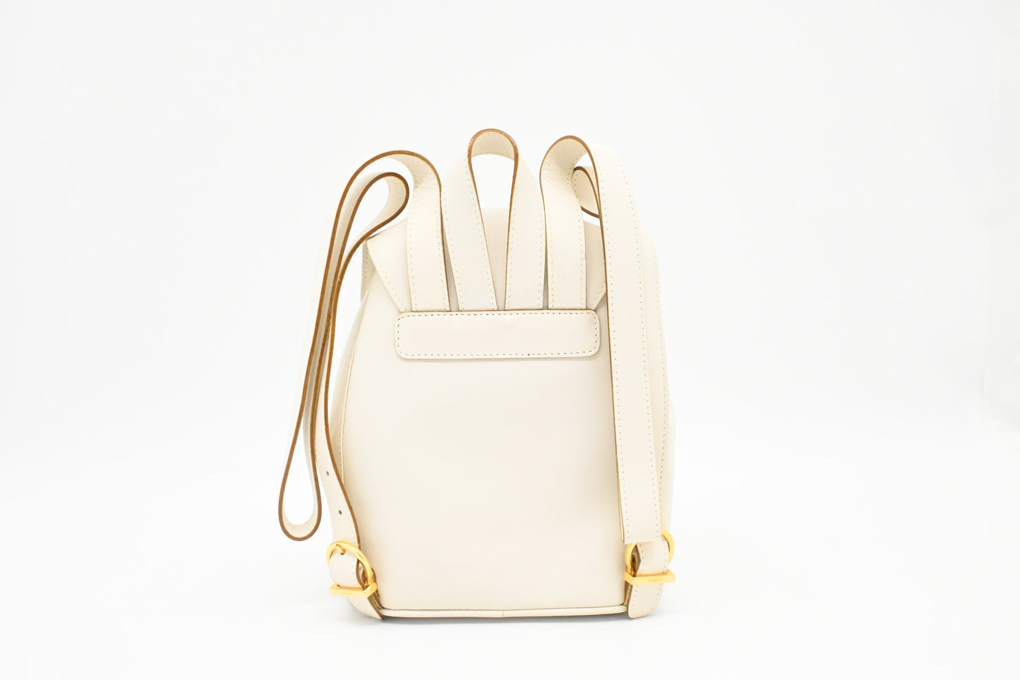 Ferragamo Backpack in White Leather
