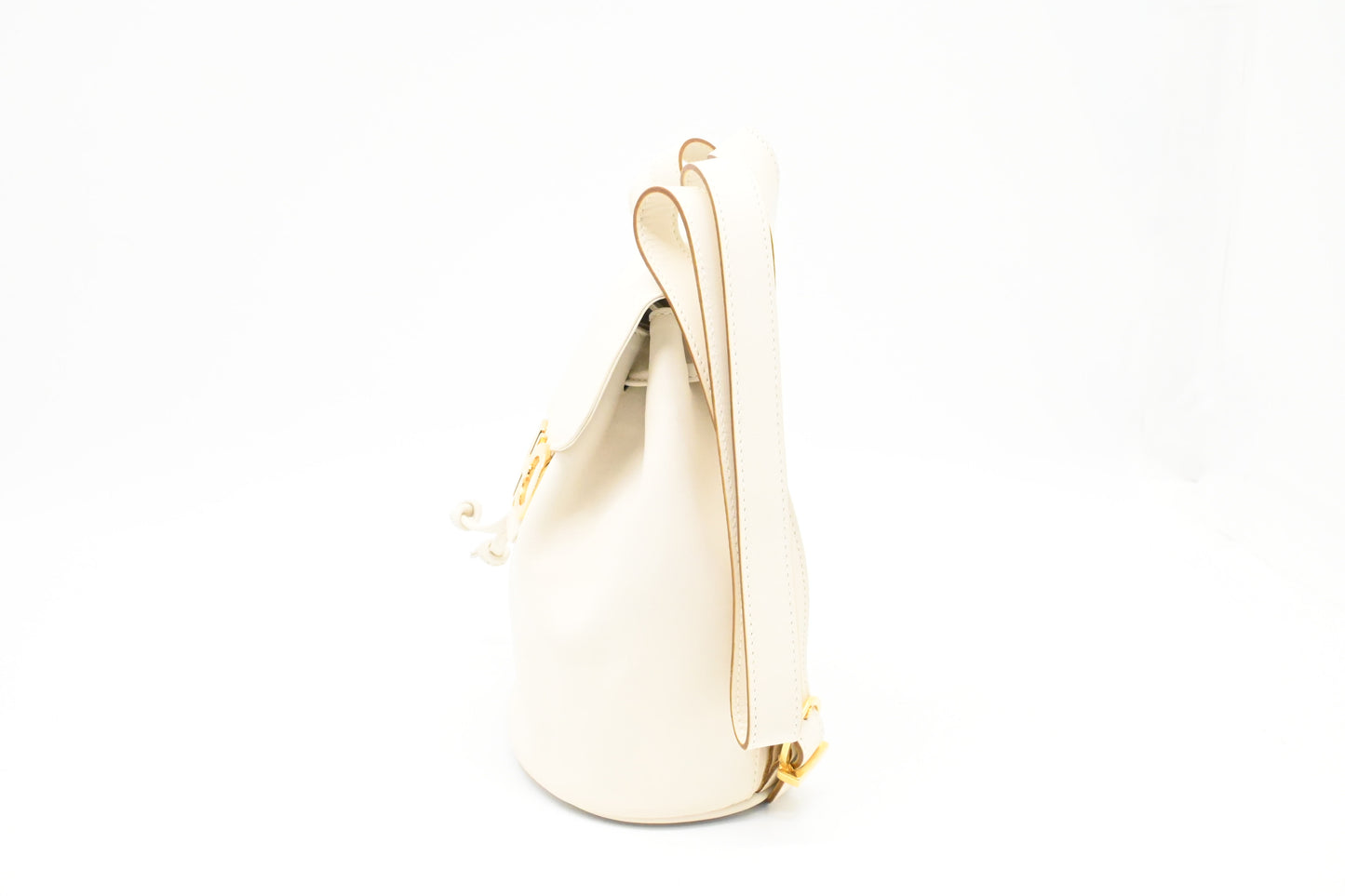Ferragamo Backpack in White Leather