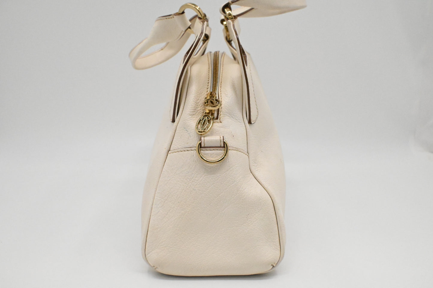 Cartier Marcello in White Leather
