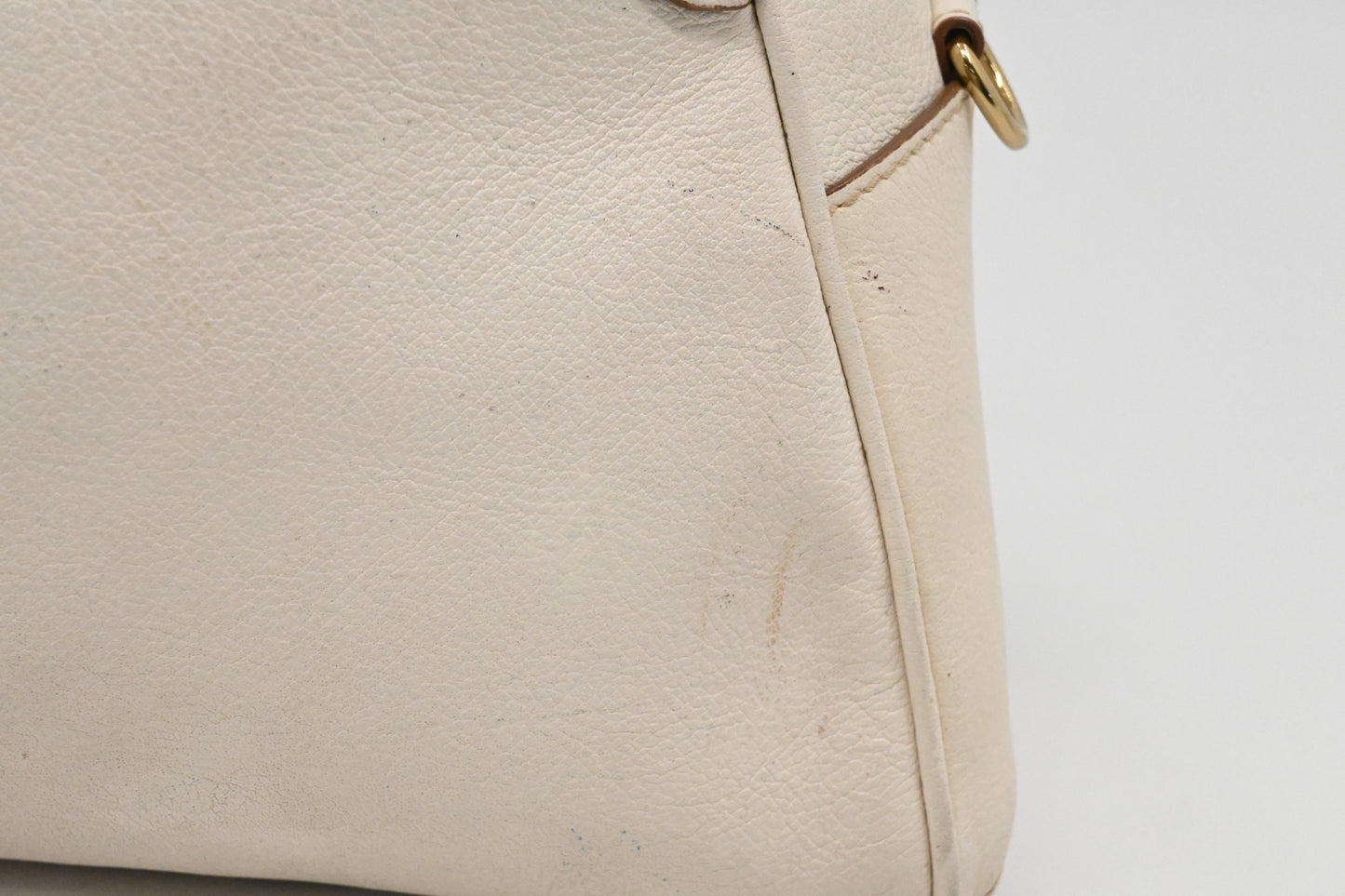 Cartier Marcello in White Leather