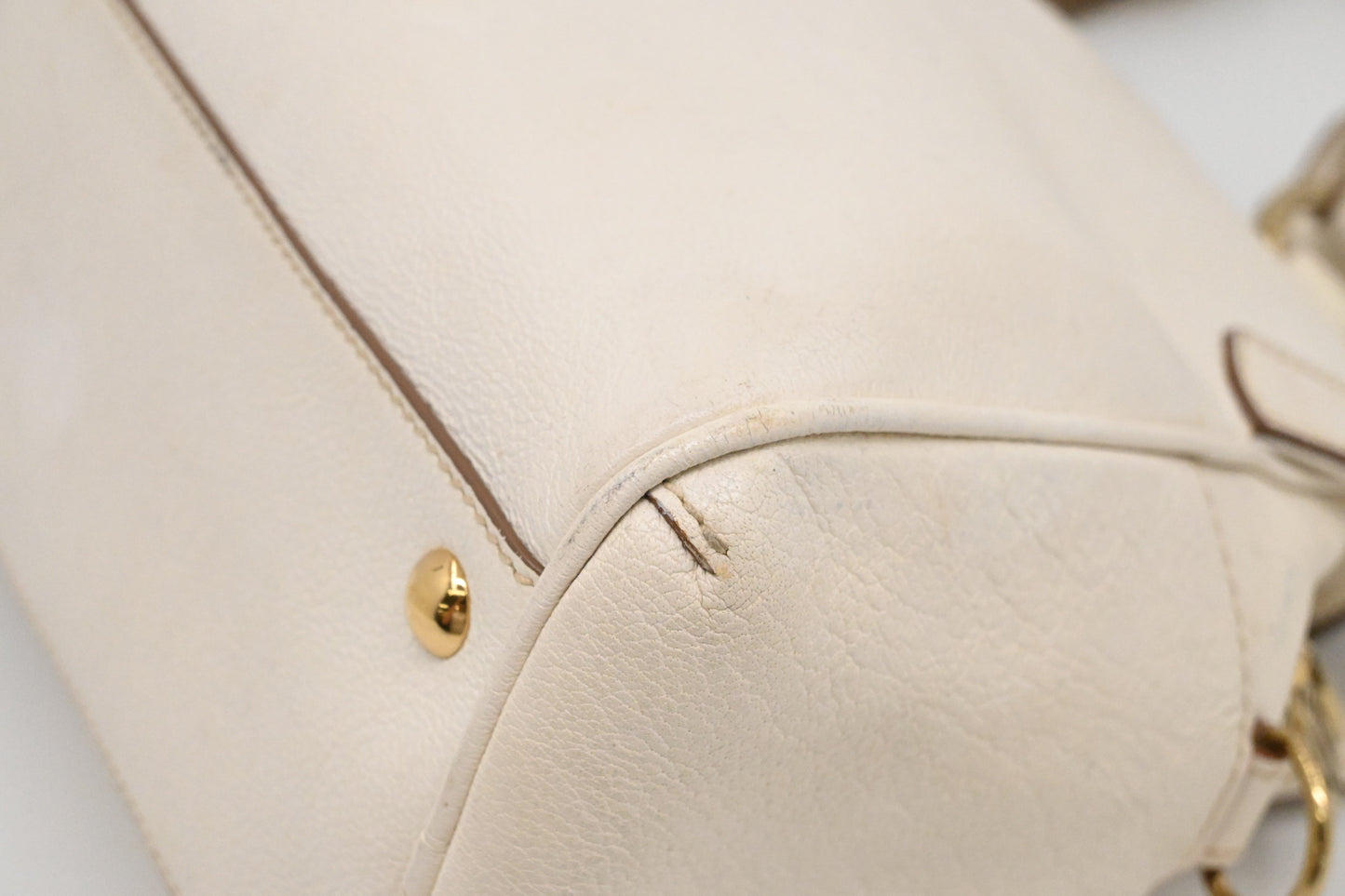 Cartier Marcello in White Leather