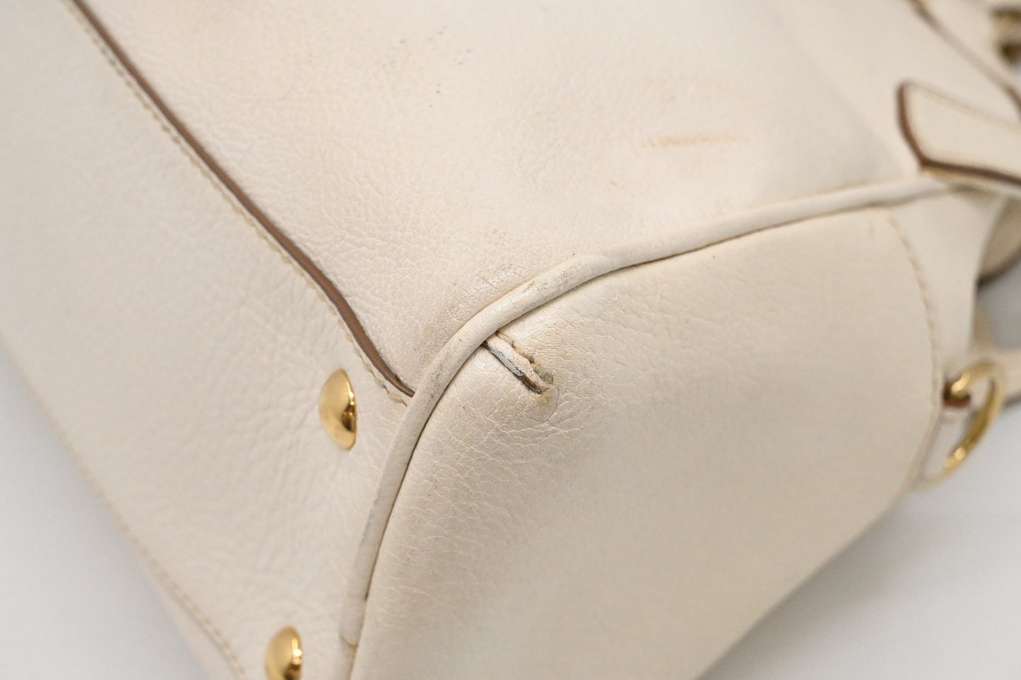 Cartier Marcello in White Leather