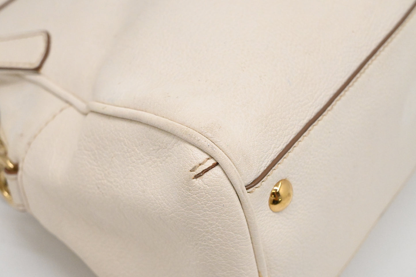 Cartier Marcello in White Leather