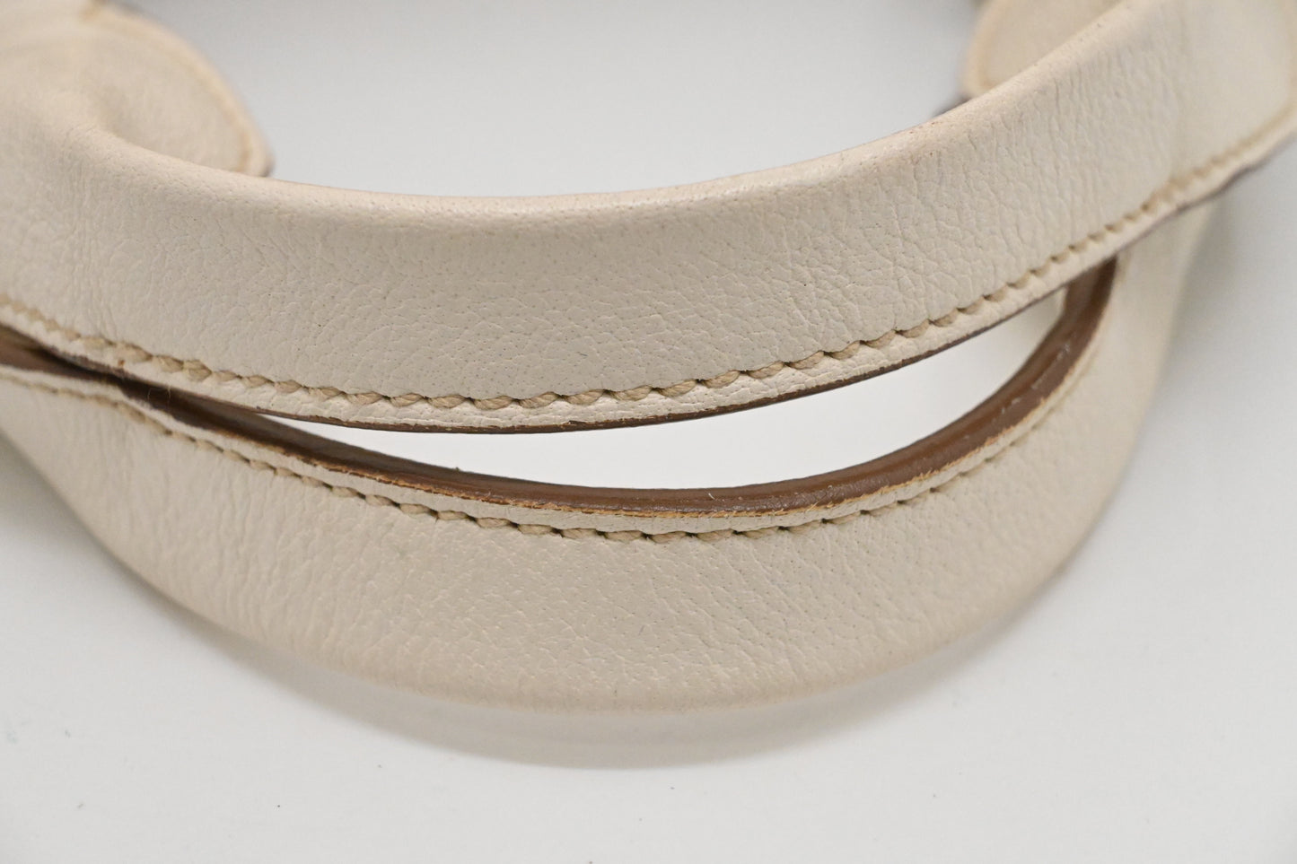 Cartier Marcello in White Leather