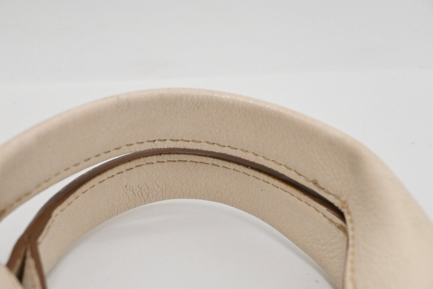 Cartier Marcello in White Leather