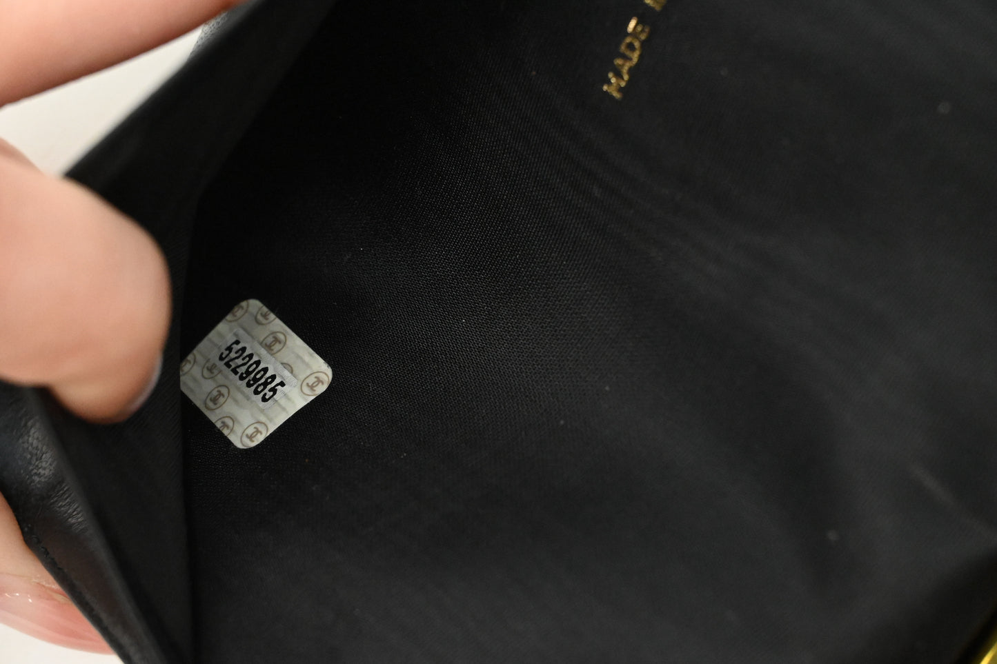 Chanel Agenda in Black Patent Leather