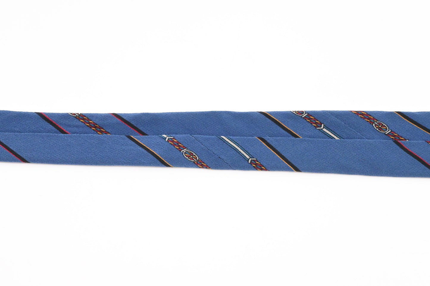 Celine Tie in Blue Silk