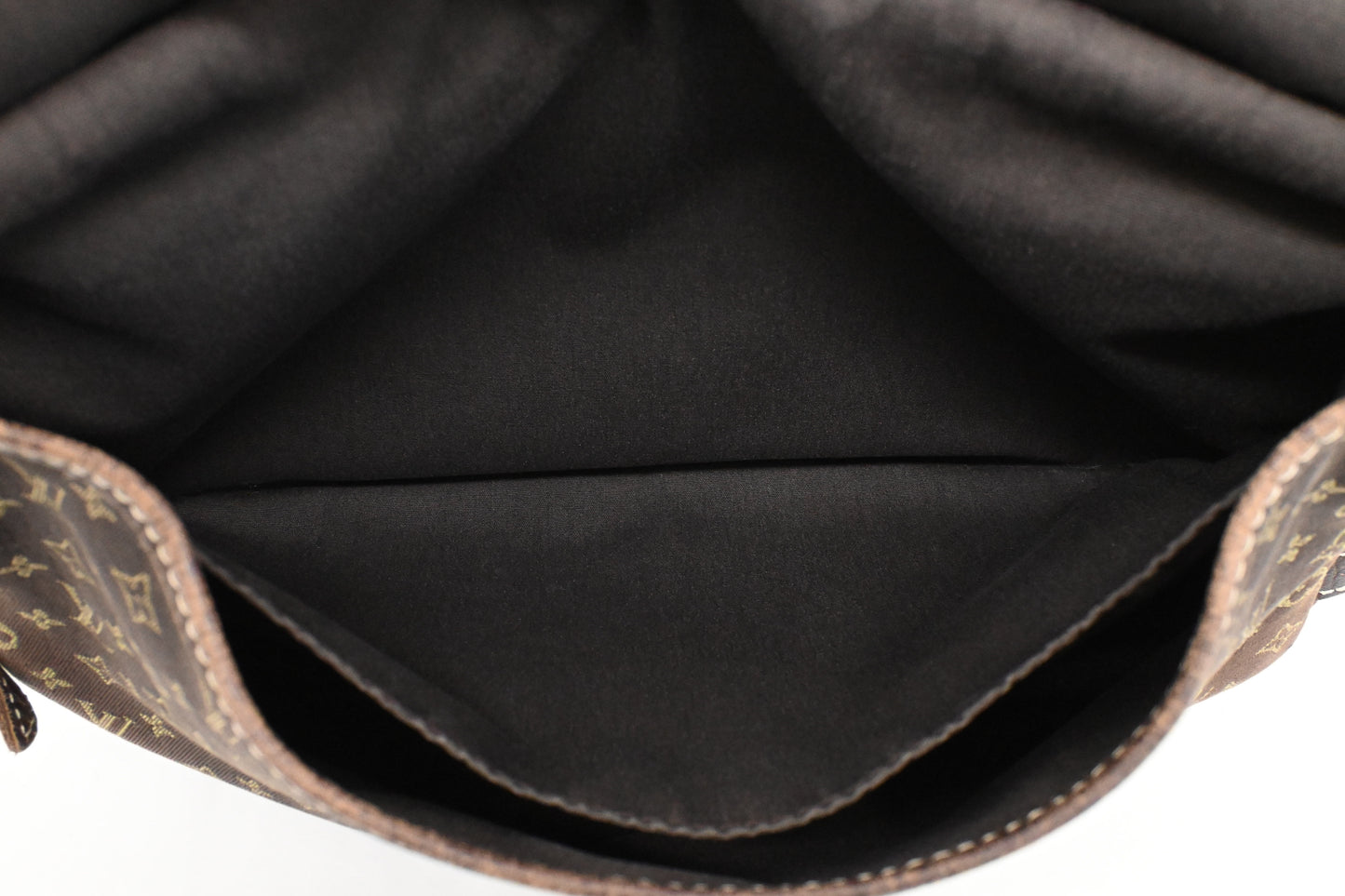 Louis Vuitton Saumur 30 in Fusain Minilin Canvas