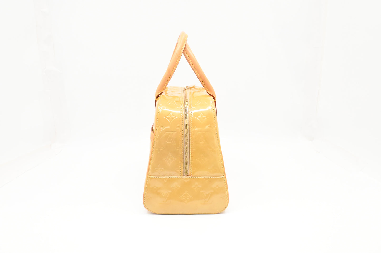 Louis Vuitton Thompkins Square in Yellow Vernis Leather