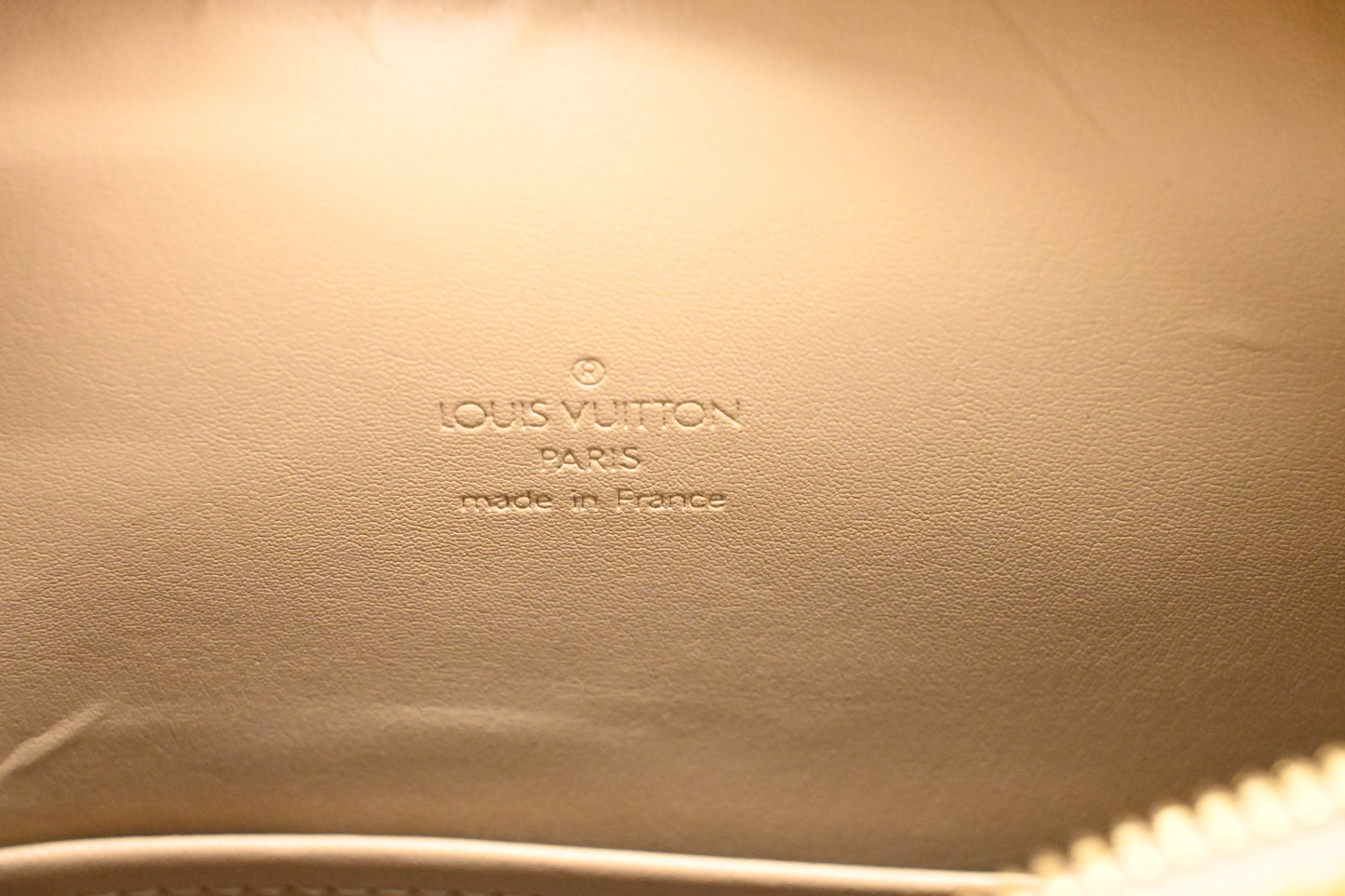 Louis Vuitton Thompkins Square in Yellow Vernis Leather