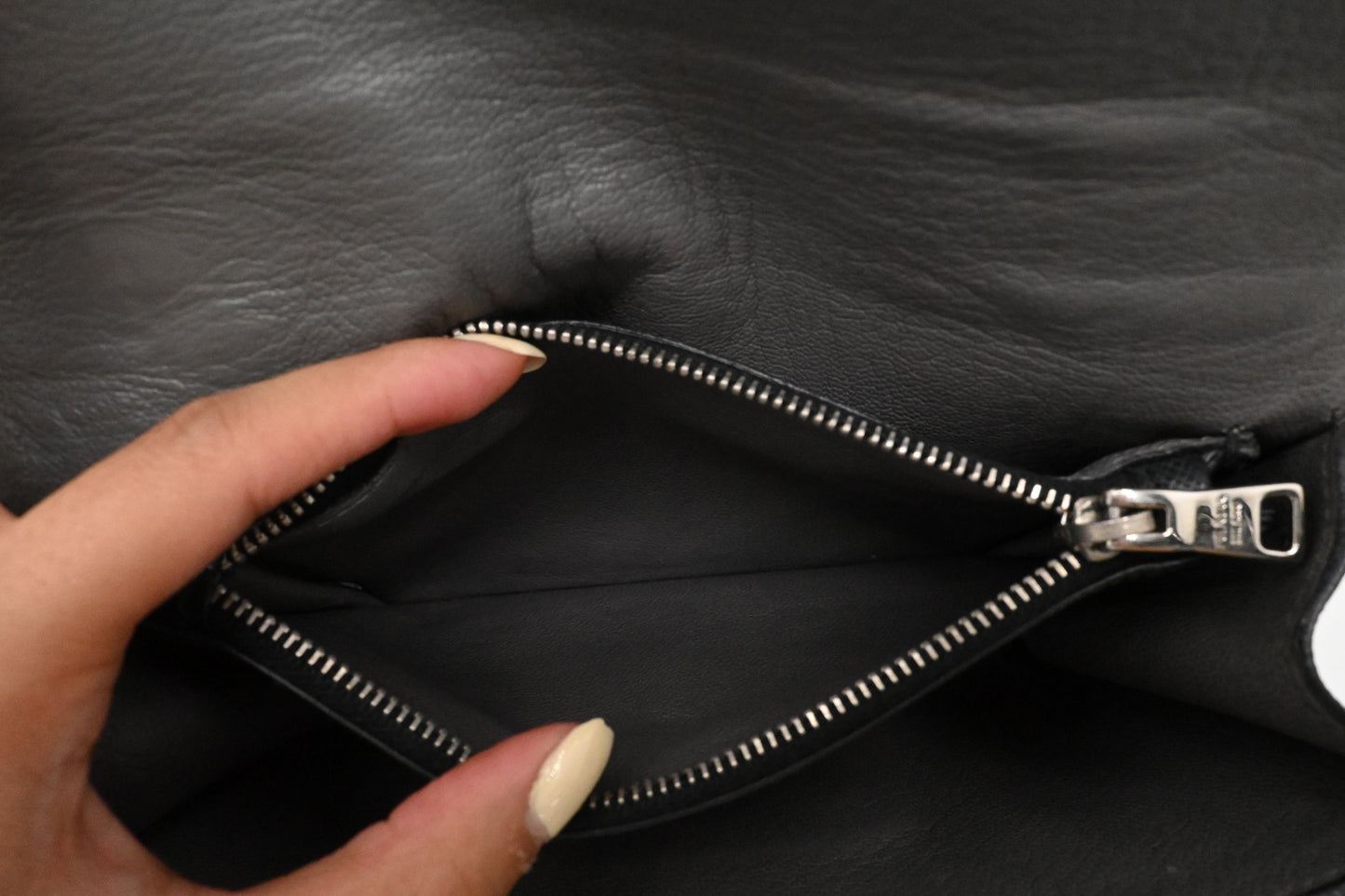 Prada Mini Sound Crossbody in Black Saffiano Leather