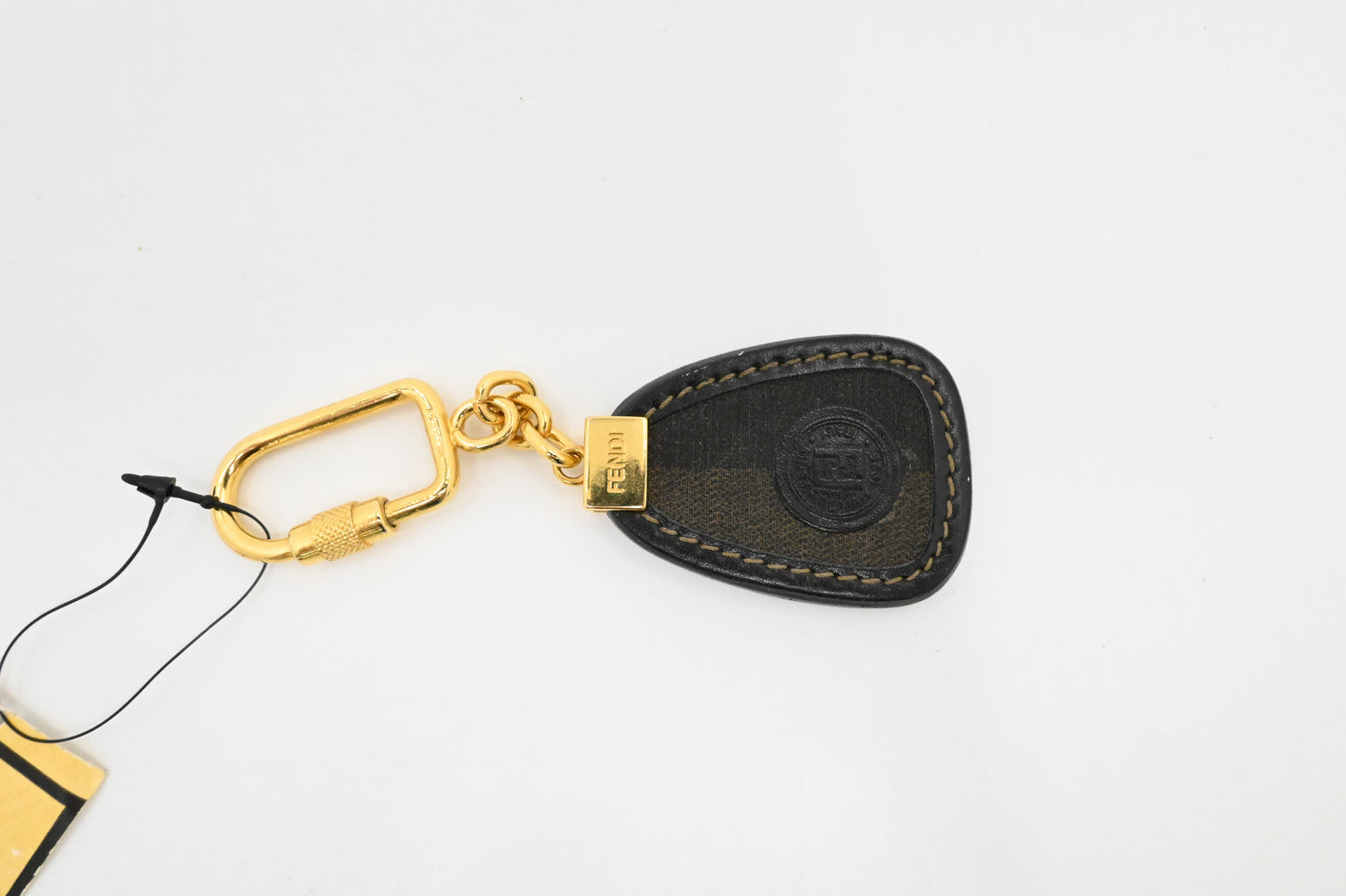 Fendi Charm in Pequin Canvas