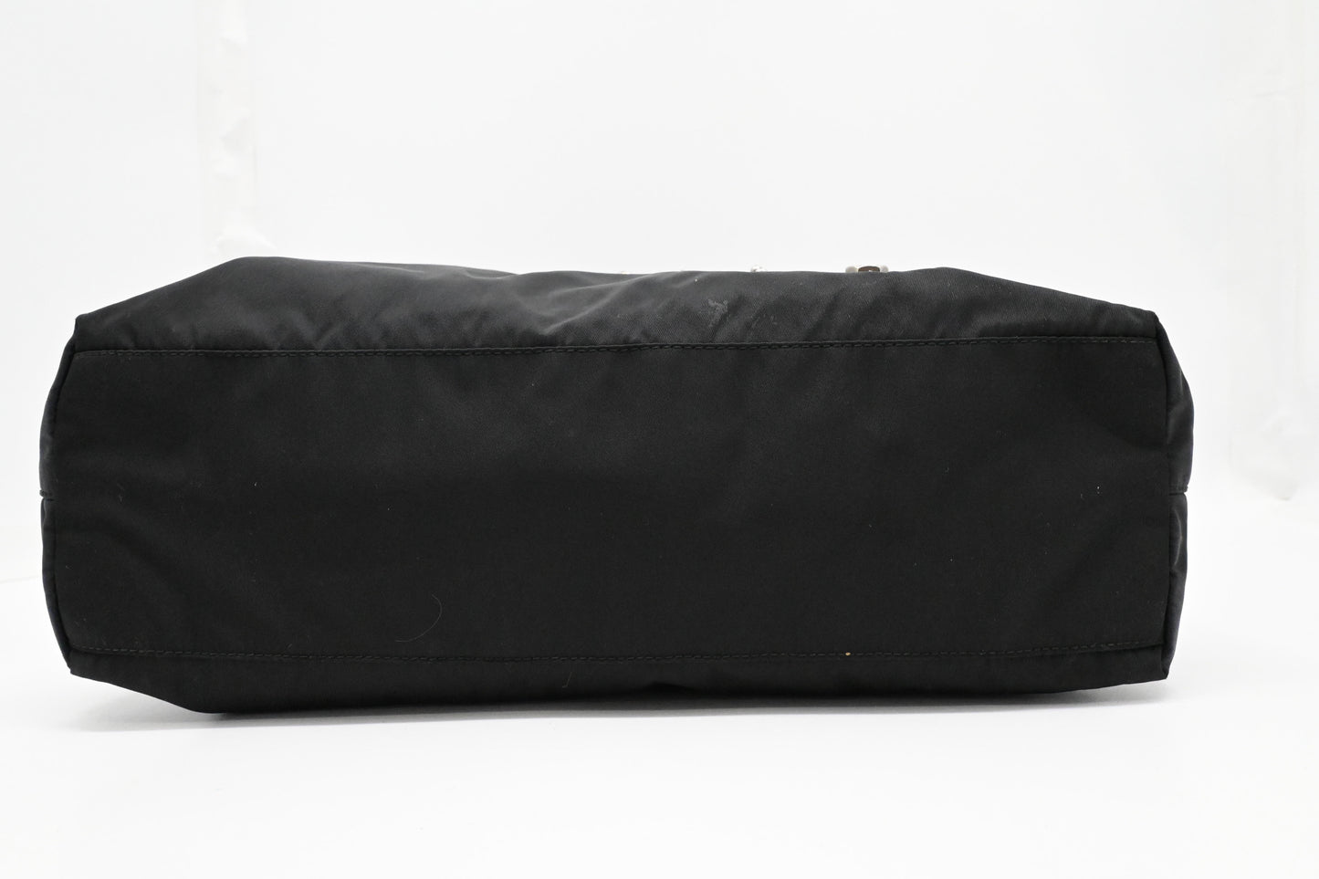 Prada Skull Tote in Black Canvas