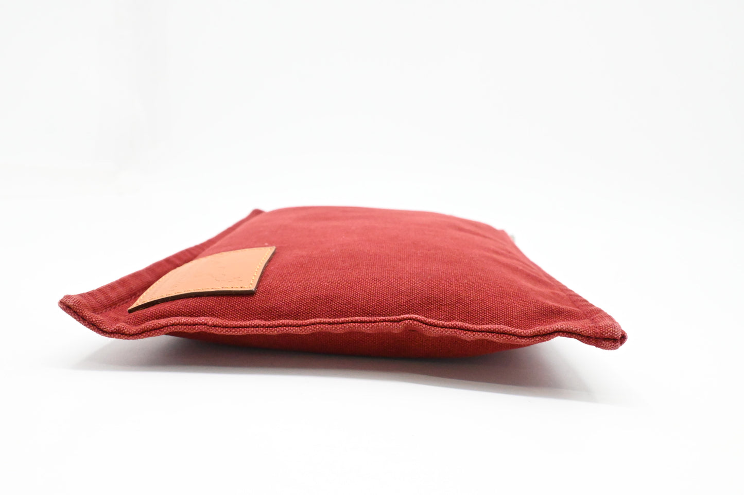 Hermes L'échappée Belle 2009 Pouch in Red Canvas