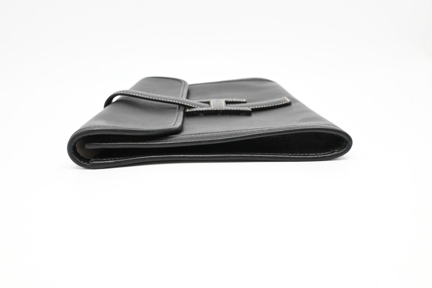 Hermes Jige Elan PM in Black Leather