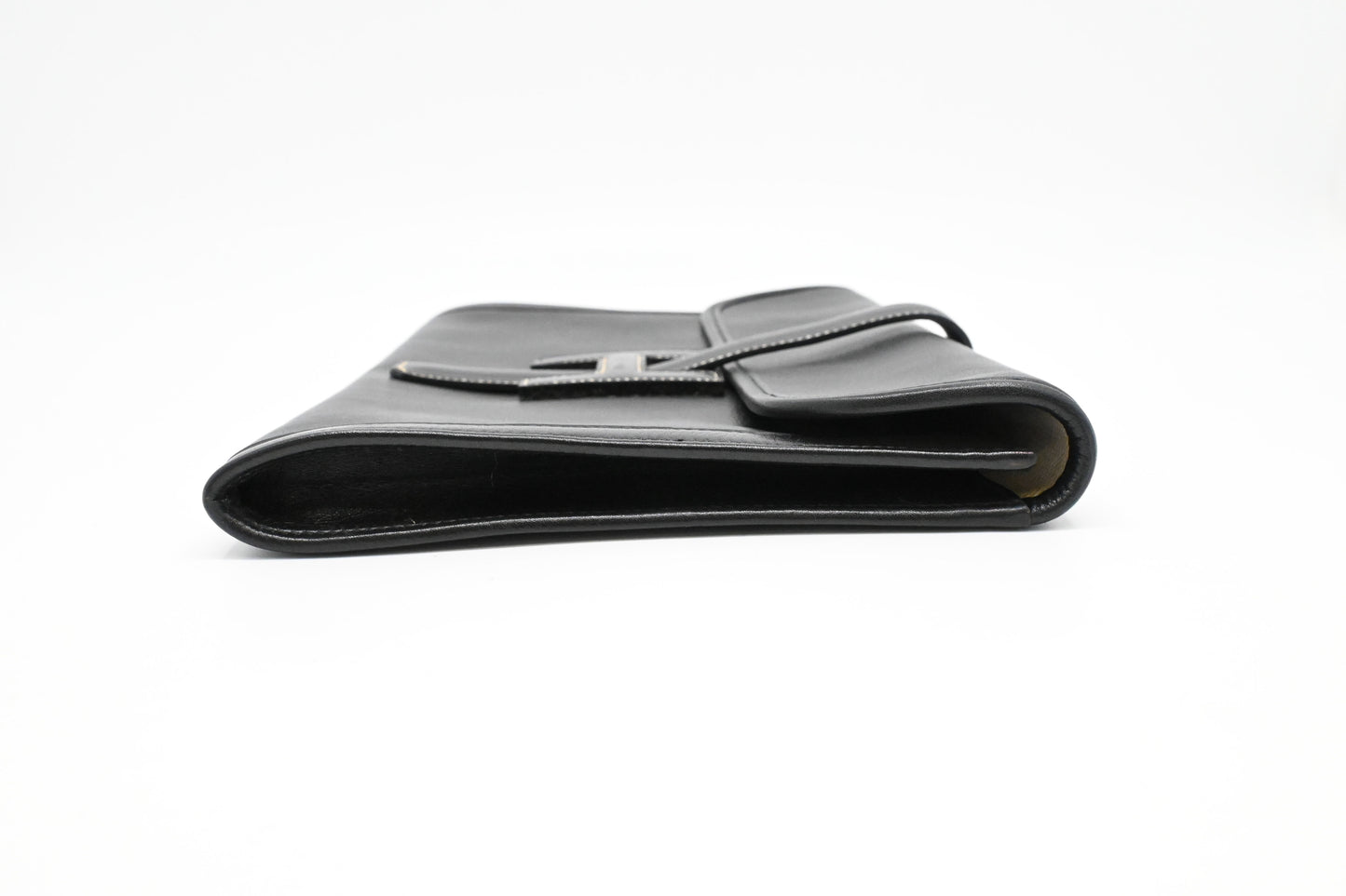 Hermes Jige Elan PM in Black Leather