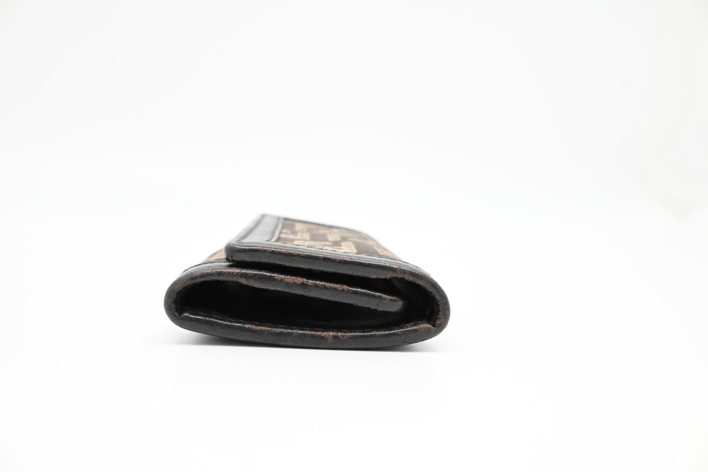 Fendi 6 Key Case in Zucca Canvas