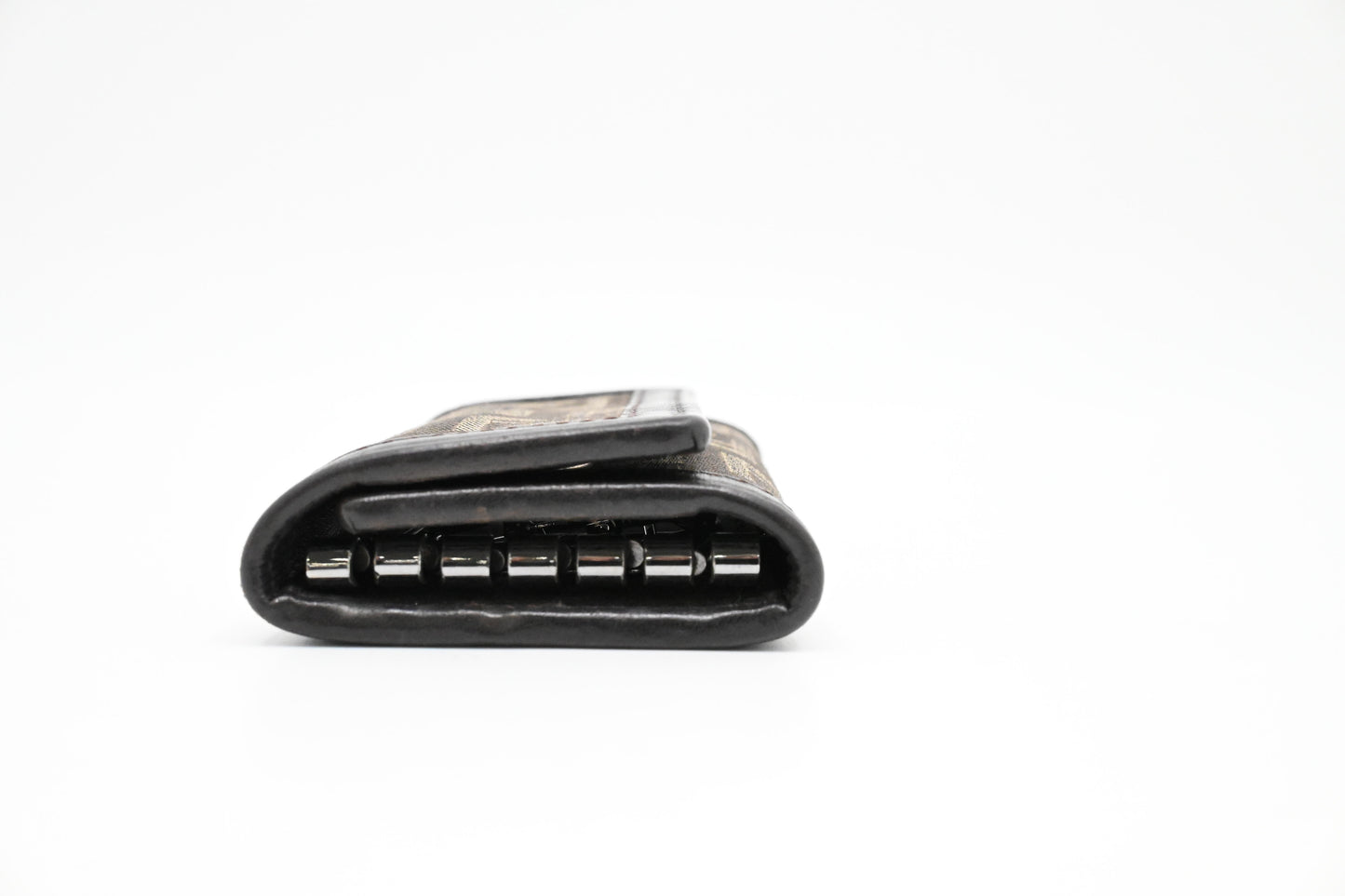 Fendi 6 Key Case in Zucca Canvas