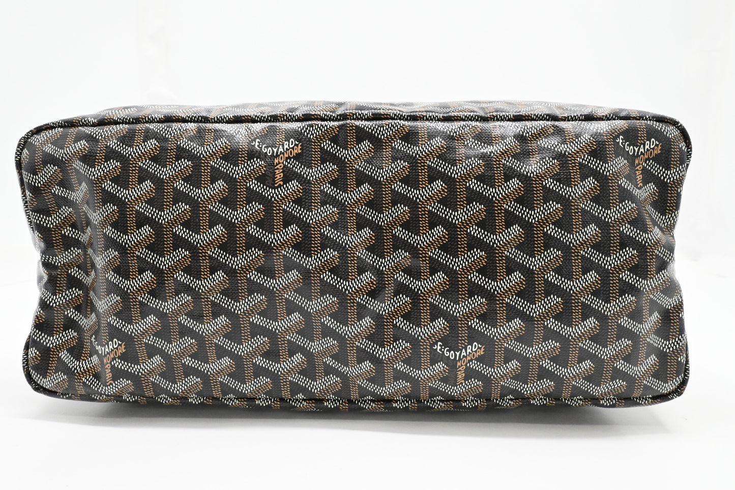 Goyard Saint Louis PM in Black Goyardine Canvas