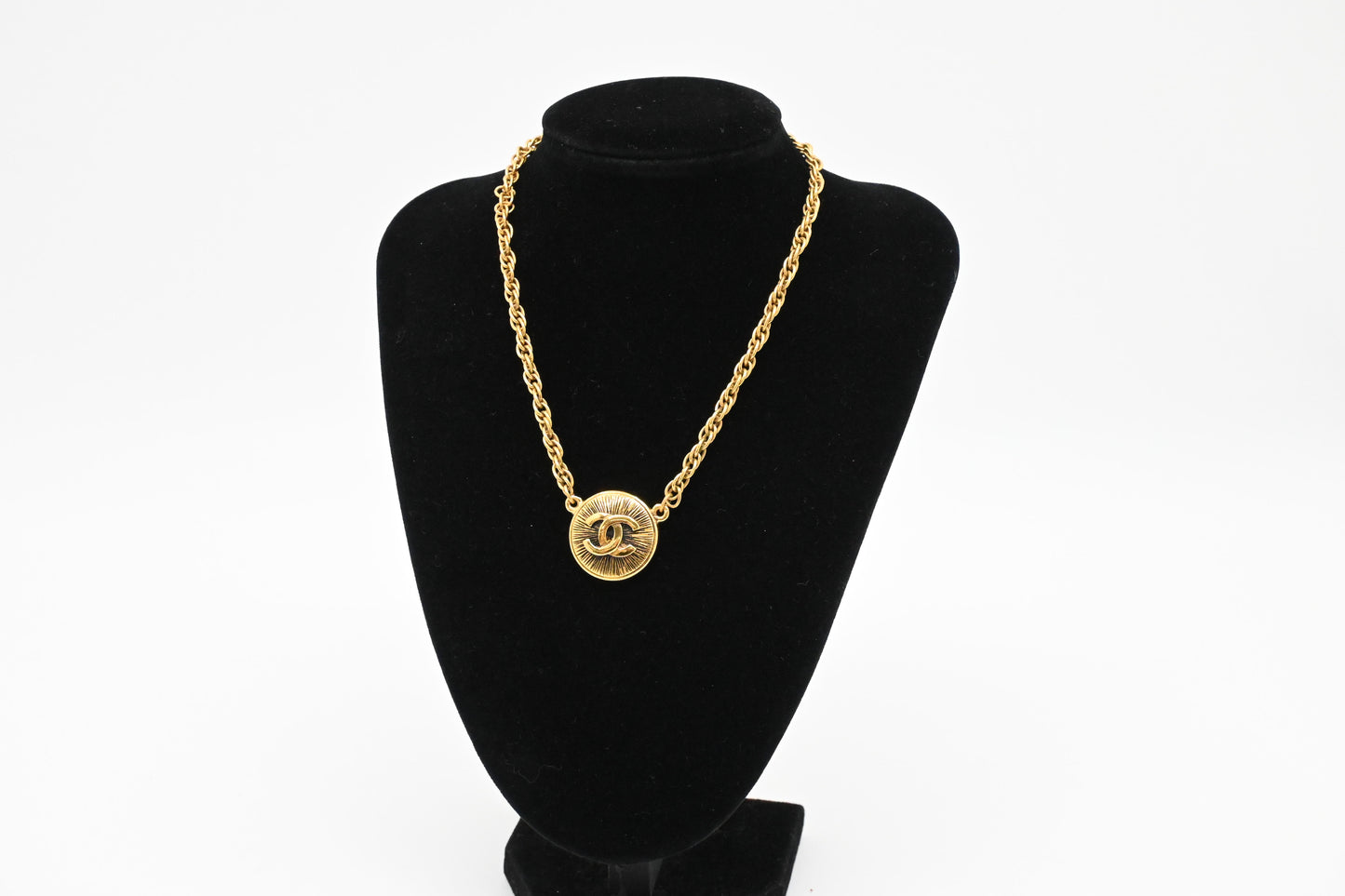 Chanel CC Medallion Necklace