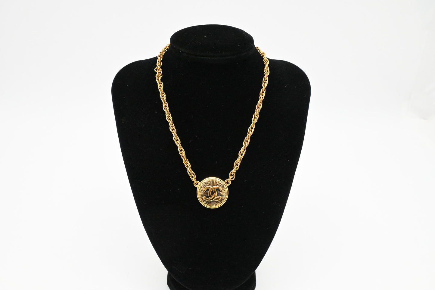 Chanel CC Medallion Necklace