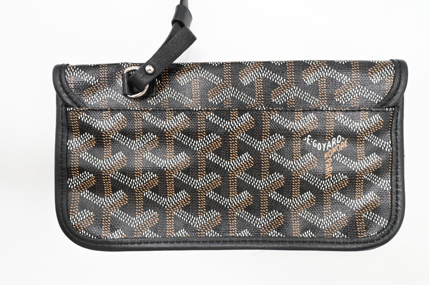 Goyard Saint Louis PM in Black Goyardine Canvas