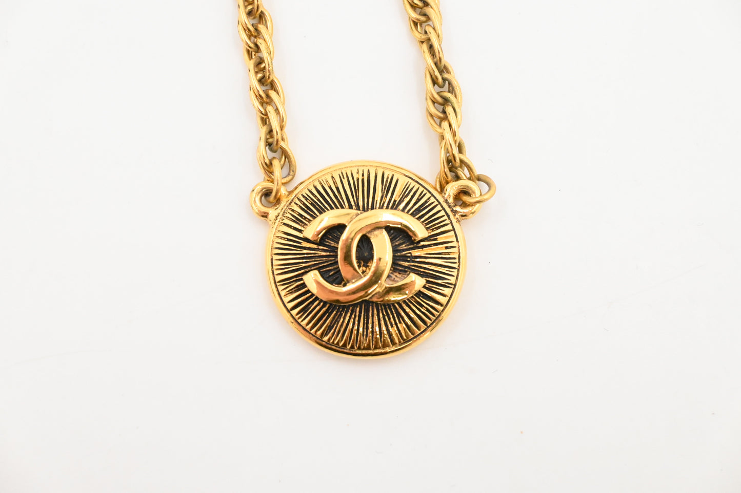 Chanel CC Medallion Necklace