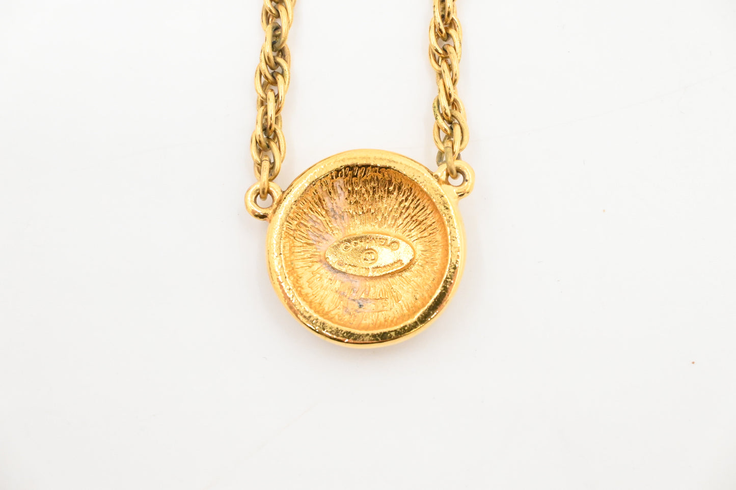 Chanel CC Medallion Necklace