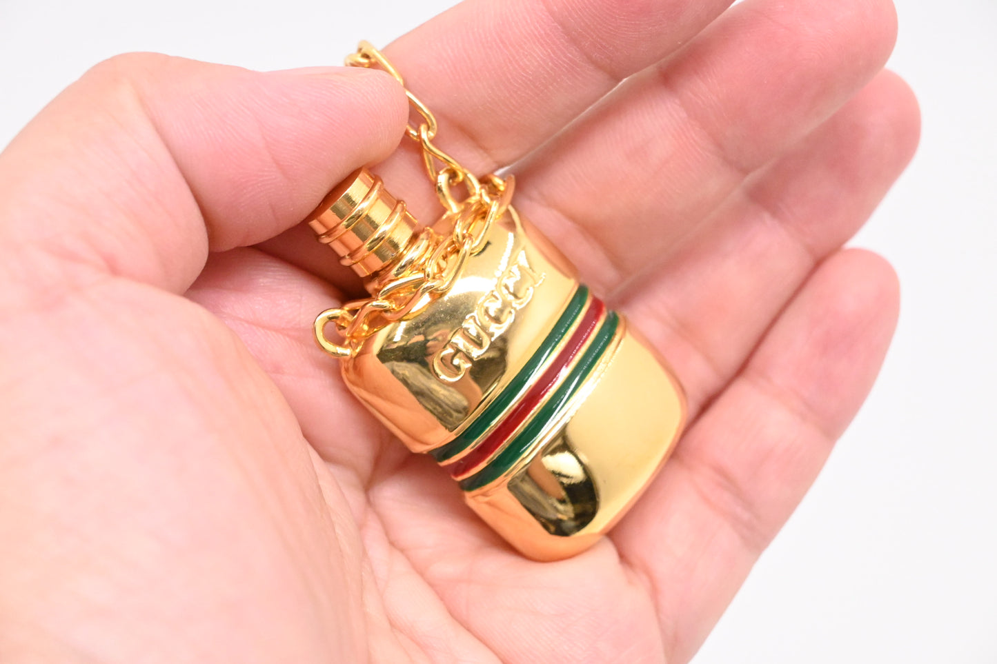 Gucci Perfume Bottle Necklace