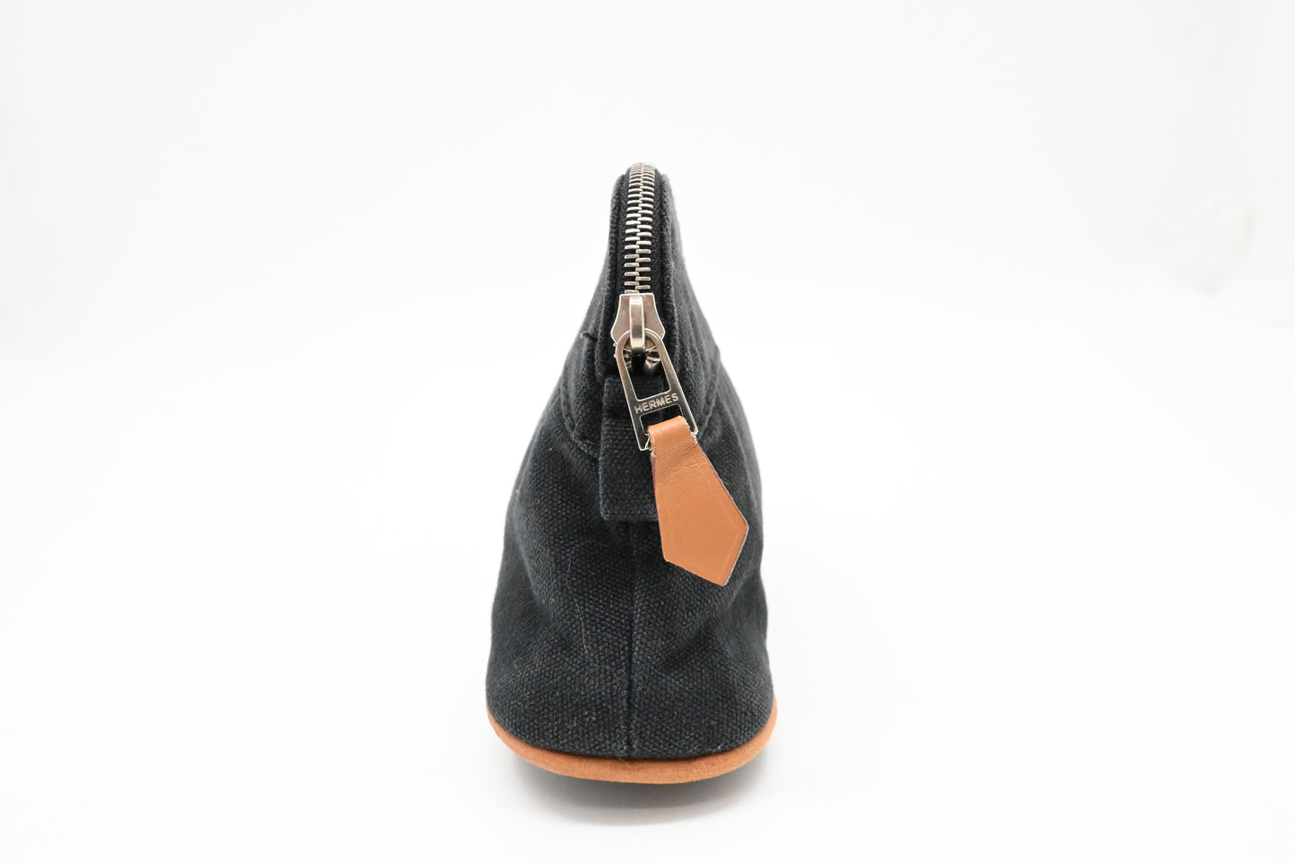 Hermes Mini Mini Bolide Pouch in Black Canvas