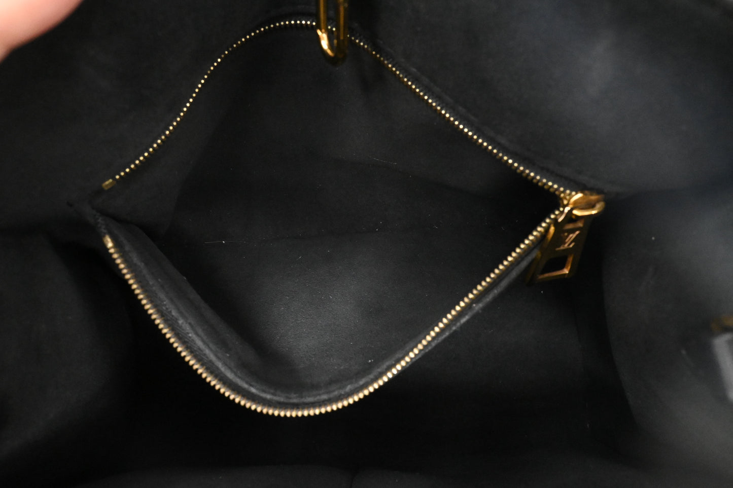 Louis Vuitton OnTheGo PM in Black Empriente Leather