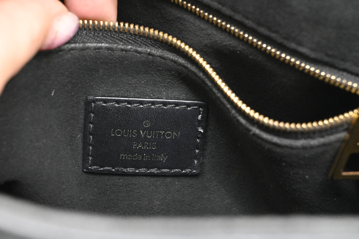 Louis Vuitton OnTheGo PM in Black Empriente Leather