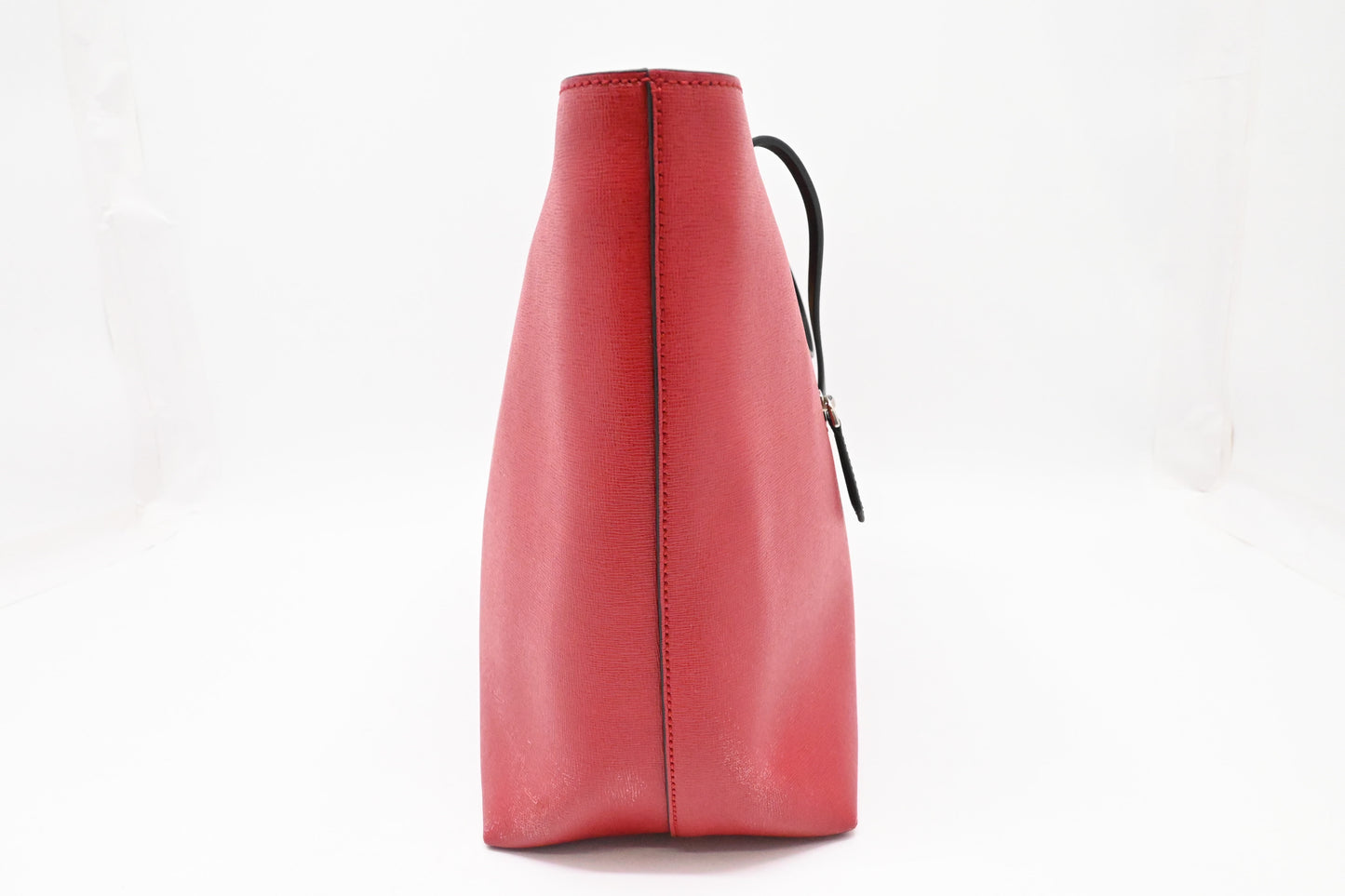 Fendi Monster Tote Bag in Red Leather
