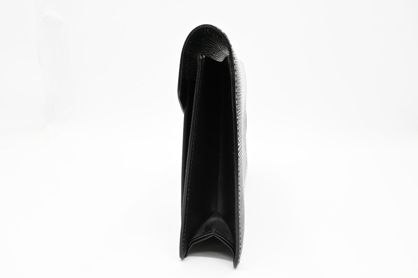 Louis Vuitton Sellier Dragonne in Black Epi Leather