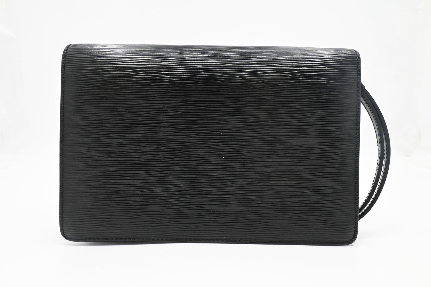 Louis Vuitton Sellier Dragonne in Black Epi Leather