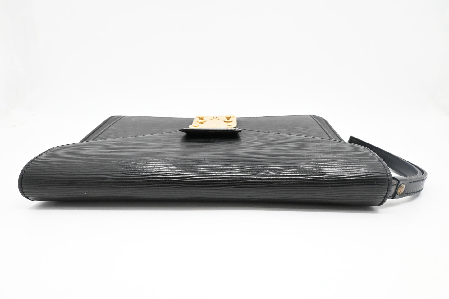 Louis Vuitton Sellier Dragonne in Black Epi Leather